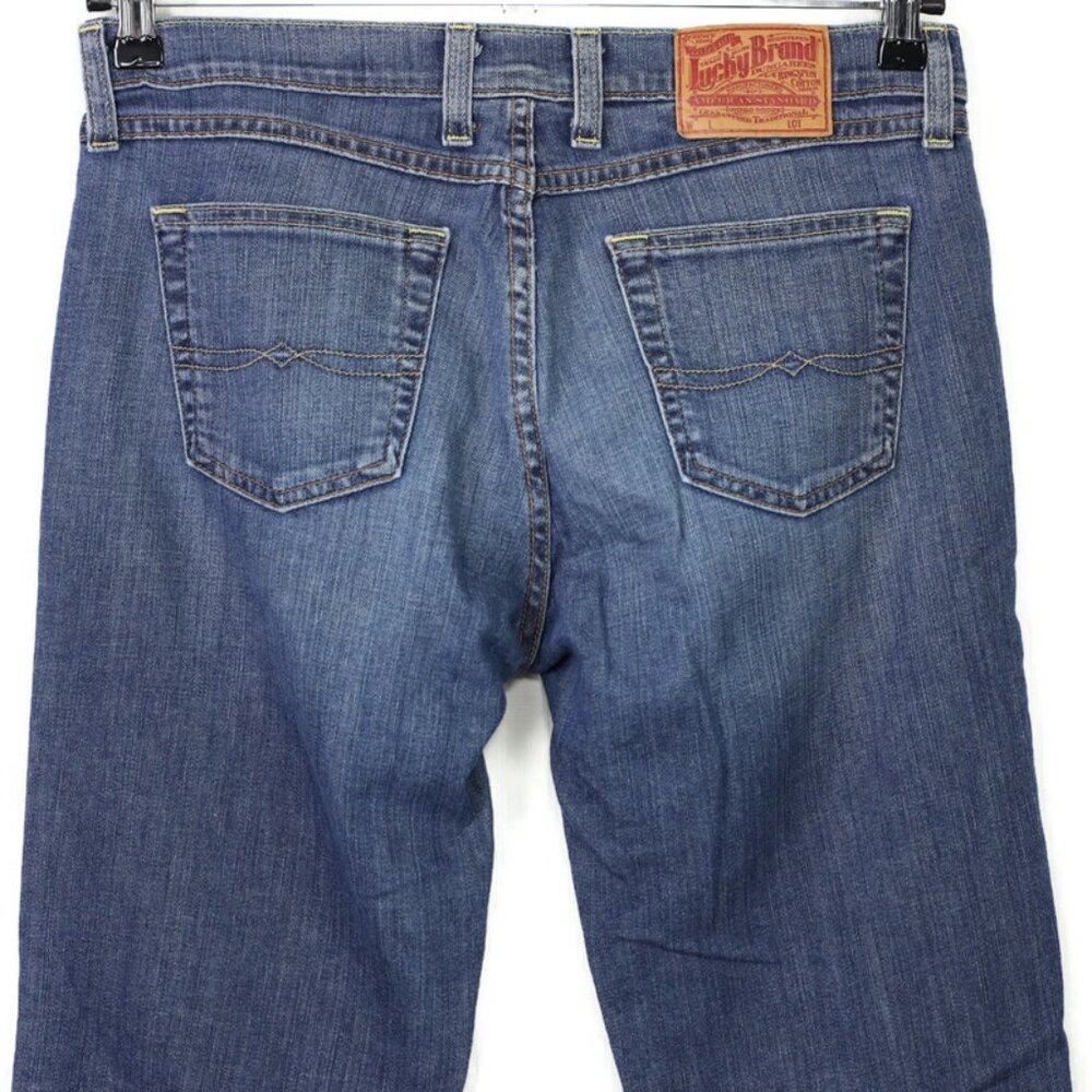Lucky Brand Mid-Rise Flare Womens Jeans Size 8 29‎ x 32 Regular Stretch - Picture 8 of 9